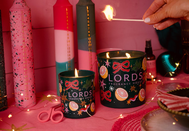 Yala Luxury Scented Special Glass Candle | Hand-Poured Amber Spice Candle