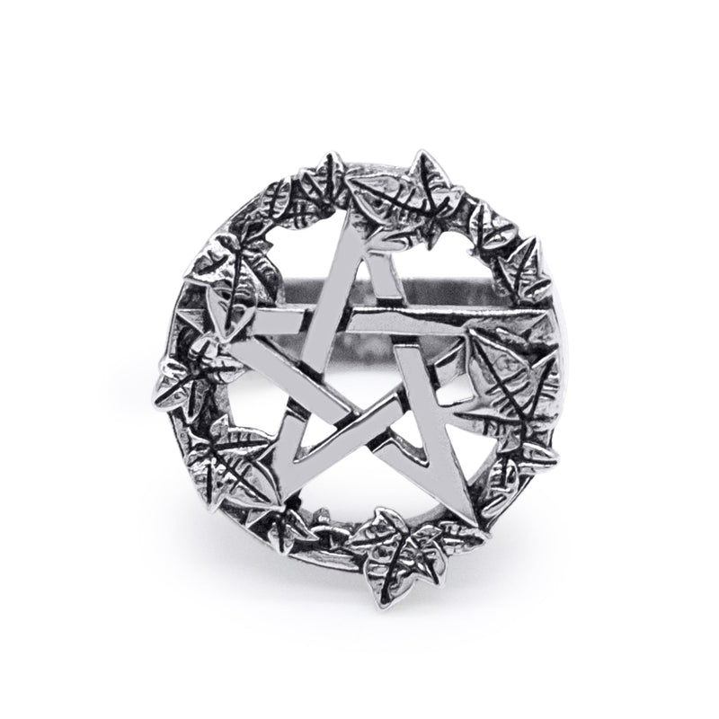 Green Witch Pentacle Ring