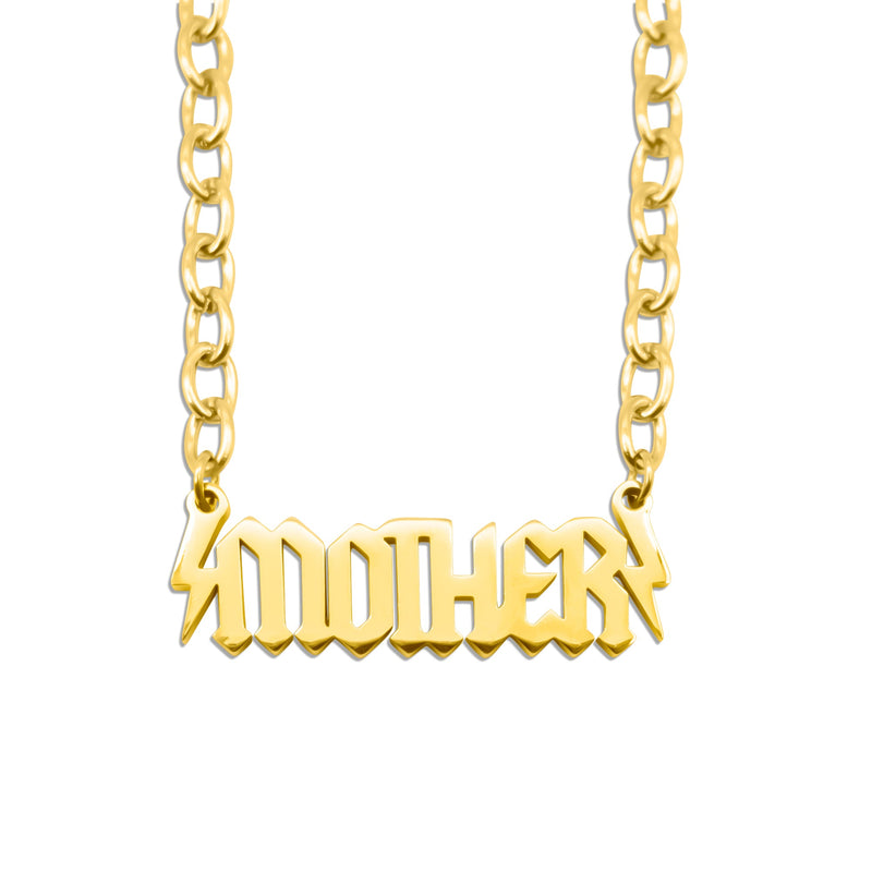 Mother Necklace Gold