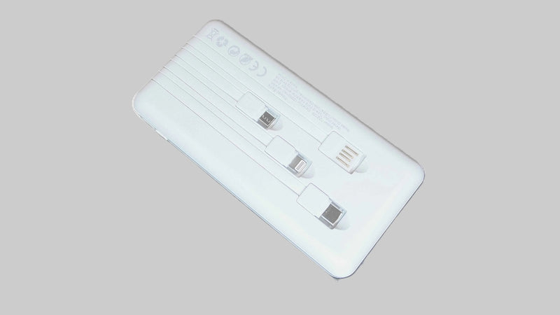 12000mAh Power Bank with Solar Panel Micro USB, iPhone, Type-C, and USB With LED