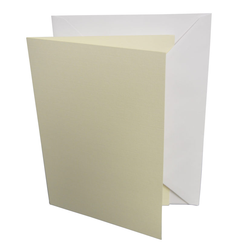 A5 Coloured Greeting Card Blanks & Envelopes – Choose Colour & Quantity