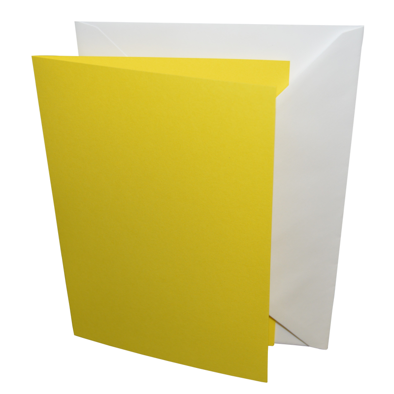 5x7 Coloured Greeting Card Blanks & Envelopes – Choose Colour & Quantity