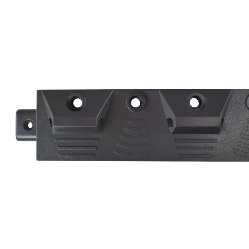 Tool Rail with Adjustable Peg Hooks and S Hanging Hooks