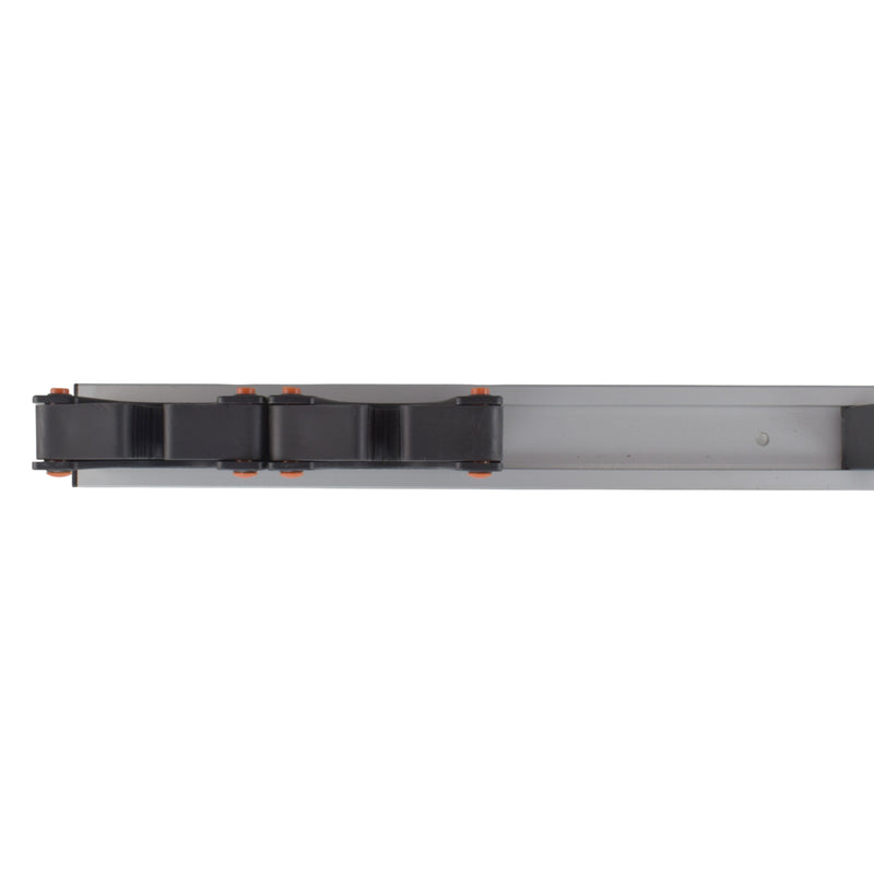 Wall Mount Tool Holder Rail – Gripper Design (3 Handles)
