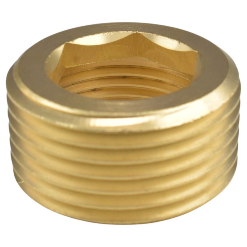 Thread Conversion Cap 1" BSPM - 3/4" BSPF, Brass