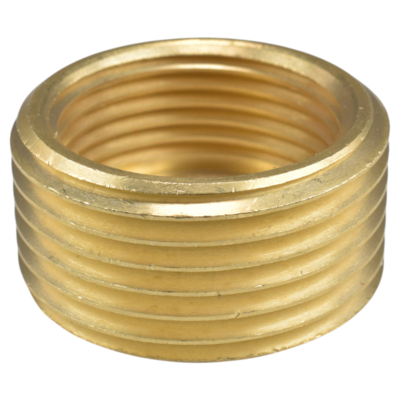 Thread Conversion Cap 1" BSPM - 3/4" BSPF, Brass