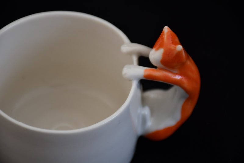 Cat Mug (Orange)