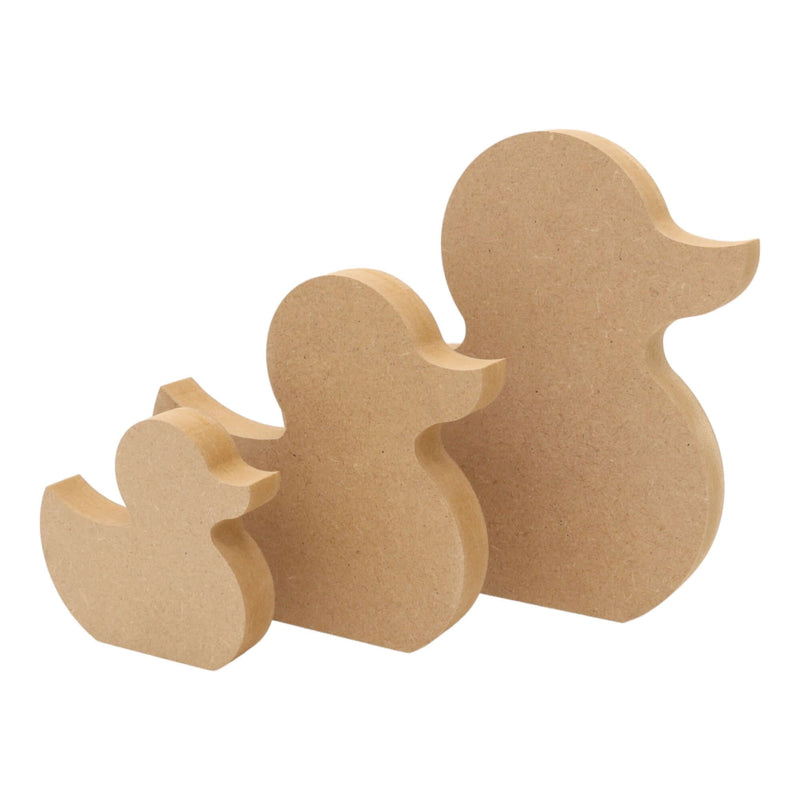 MDF Freestanding Duck Shape