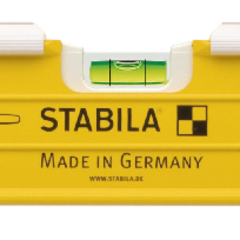 Stabila Masons Spirit Level 96-2-K With Protective Shield And Three Vials For Professionals
