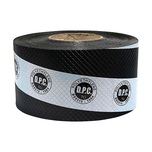 Timco Damp Proof Course – Black (30m Roll)