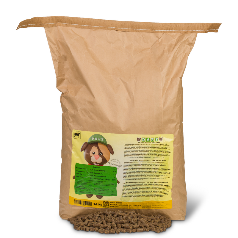 Darf Complete Dry Dog Food - Lamb (14kg)