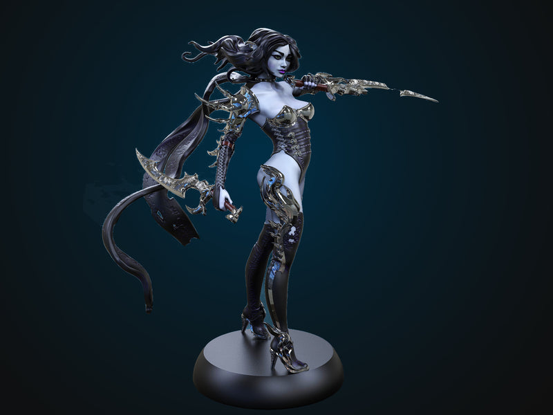 Dark Elf Assassin Figurine