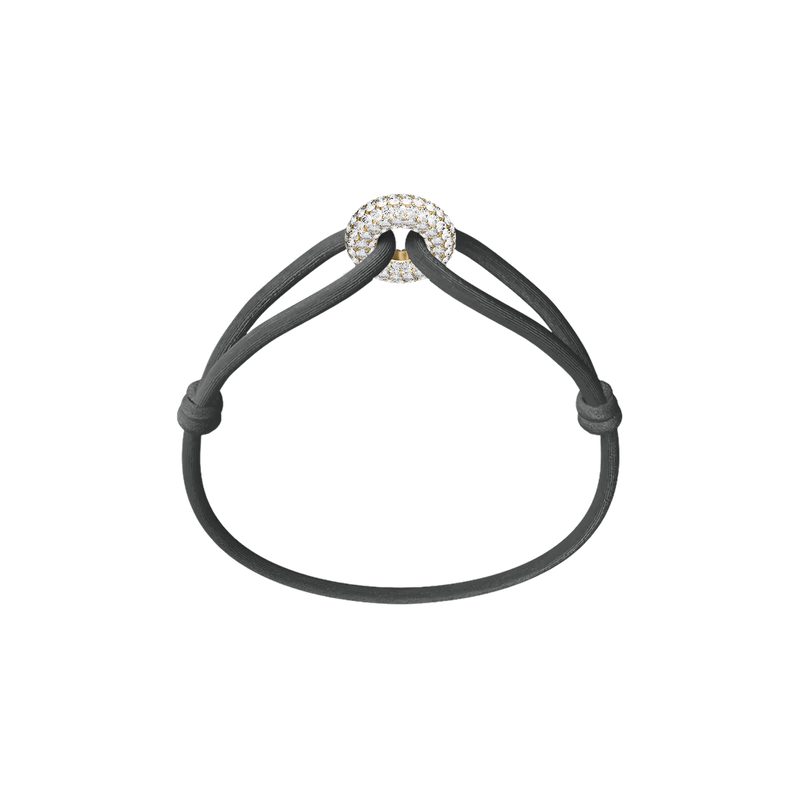 Golden Soho Pavé Cord Bracelet
