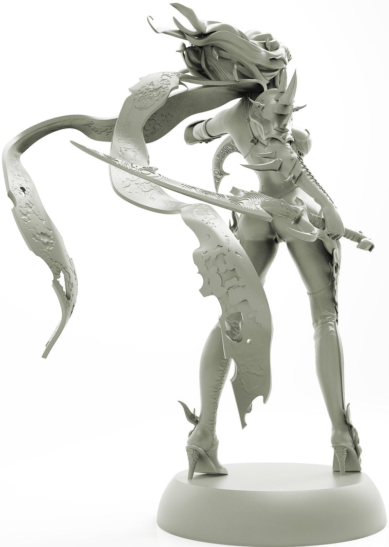 Dark Elf Assassin Figurine