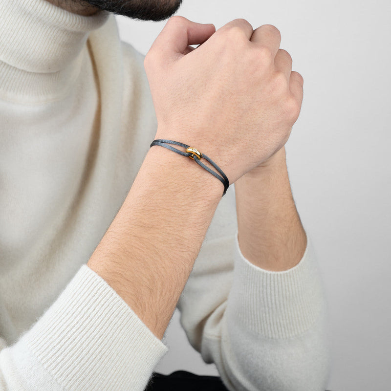 Golden Soho Diamond Cord Bracelet