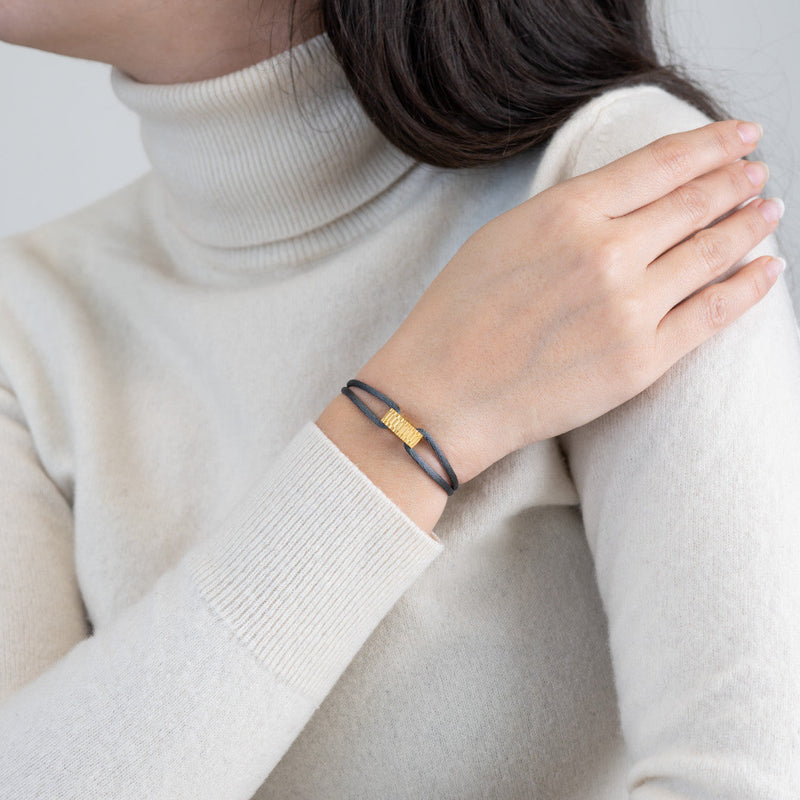 Golden Regent Cord Bracelet