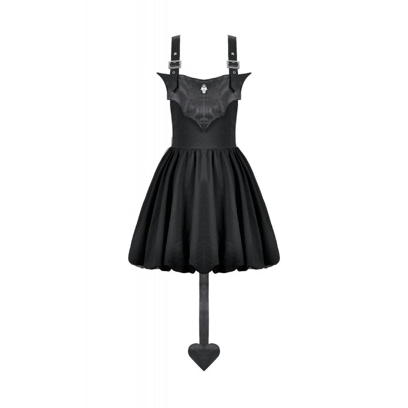 Dark in Love Lilith Bat Harness Bubble Dress