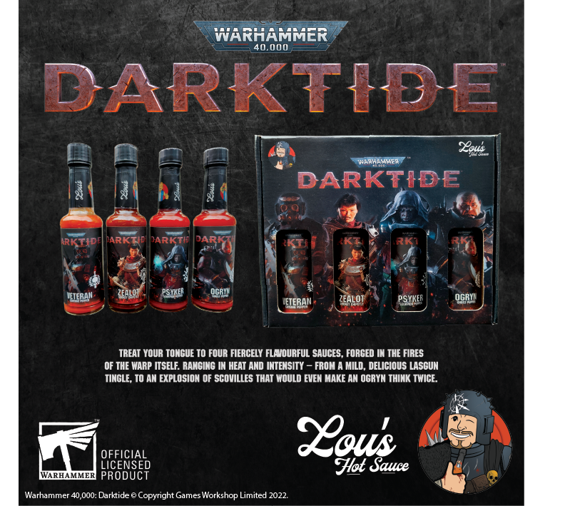 Official Warhammer 40,000: Darktide Giftset