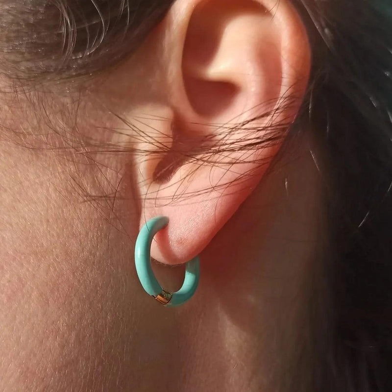 Demi Hinged Hoop Earrings
