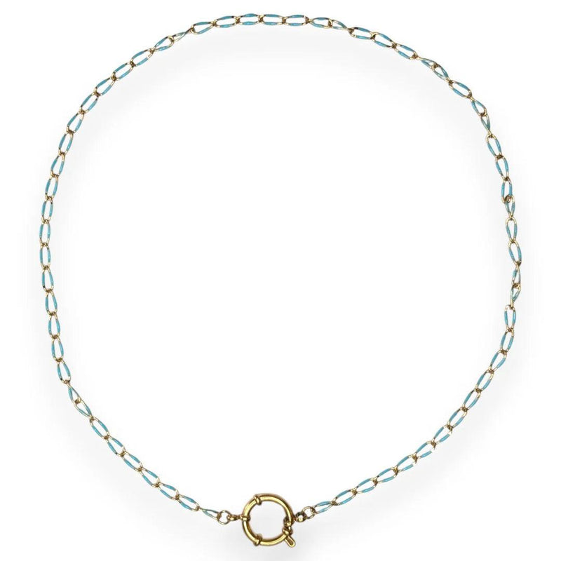 Demi Twisted Paperclip Necklace