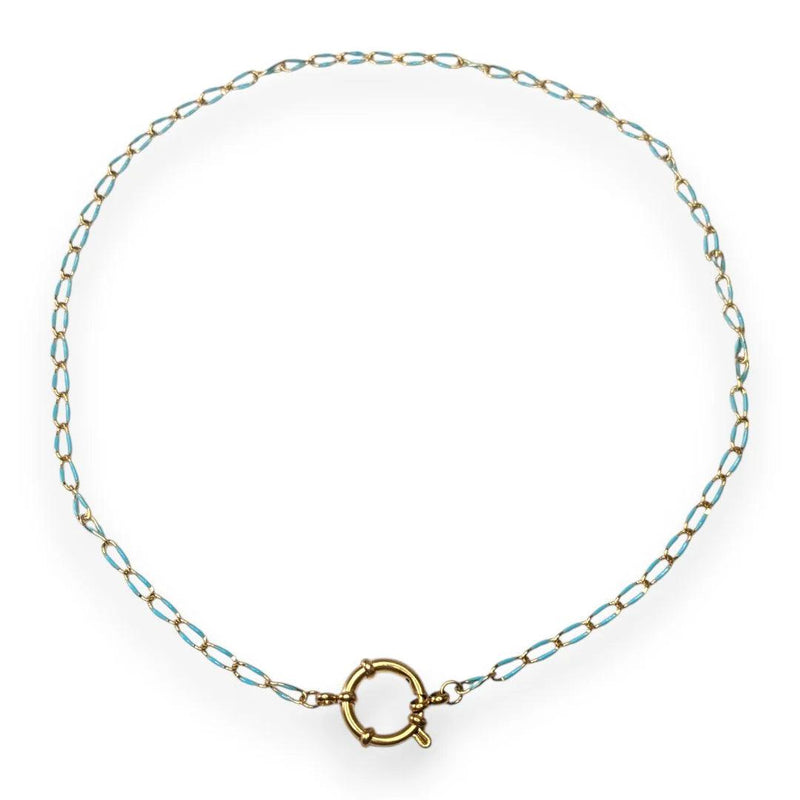 Demi Twisted Paperclip Necklace