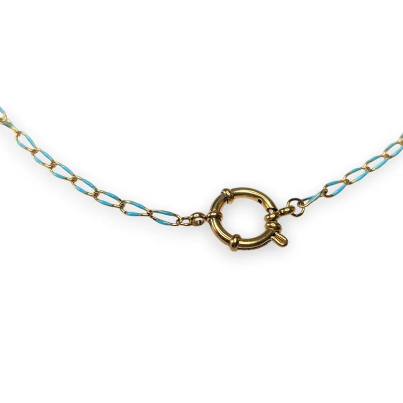 Demi Twisted Paperclip Necklace