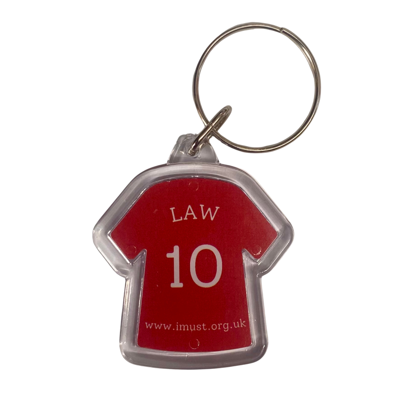 Denis Law Player Keyring