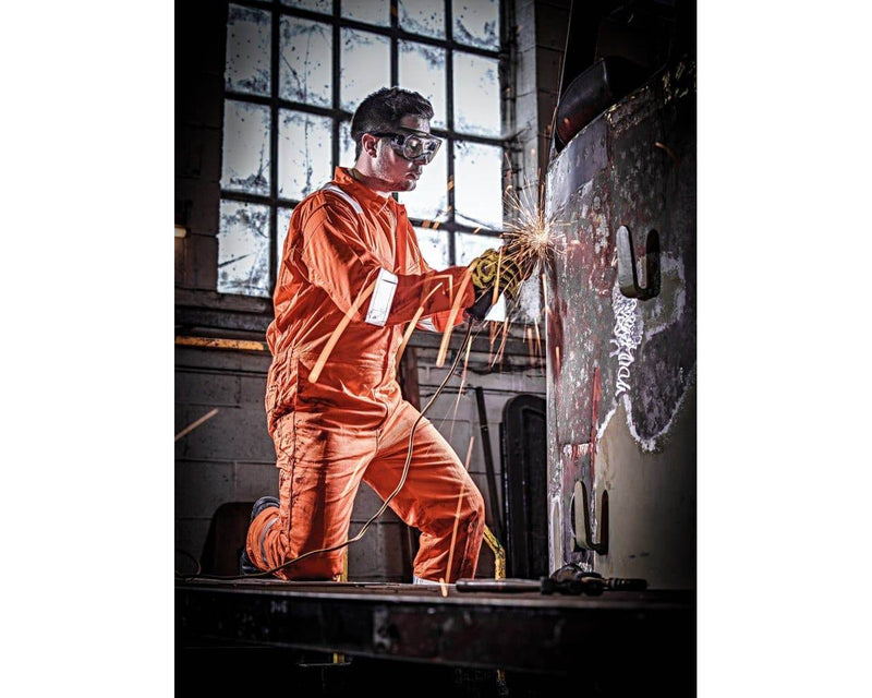 Dickies FR5402 Pyrovatex Flame Retardant Coverall Royal Blue 50" Chest, 34" Leg