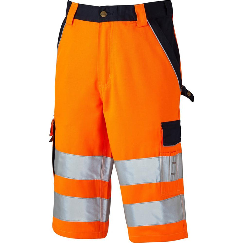 Dickies Industry Hi Vis Work Shorts SA30065 Orange 38" Waist