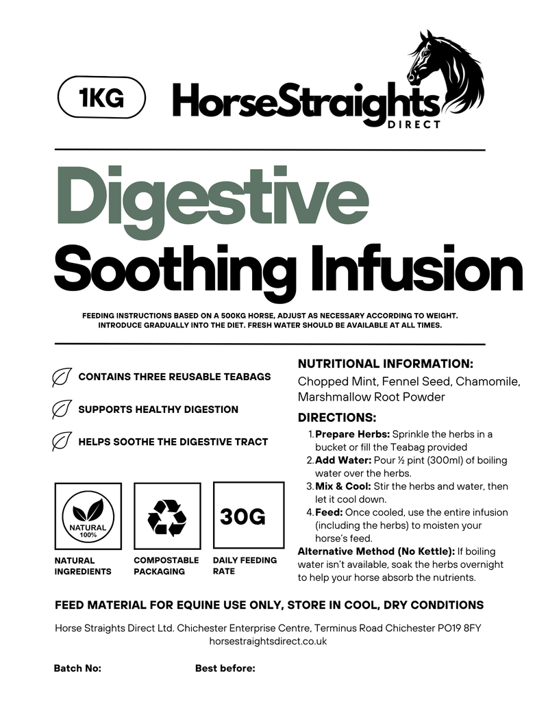 Digestive Comfort Infusion (Reusable Teabags)