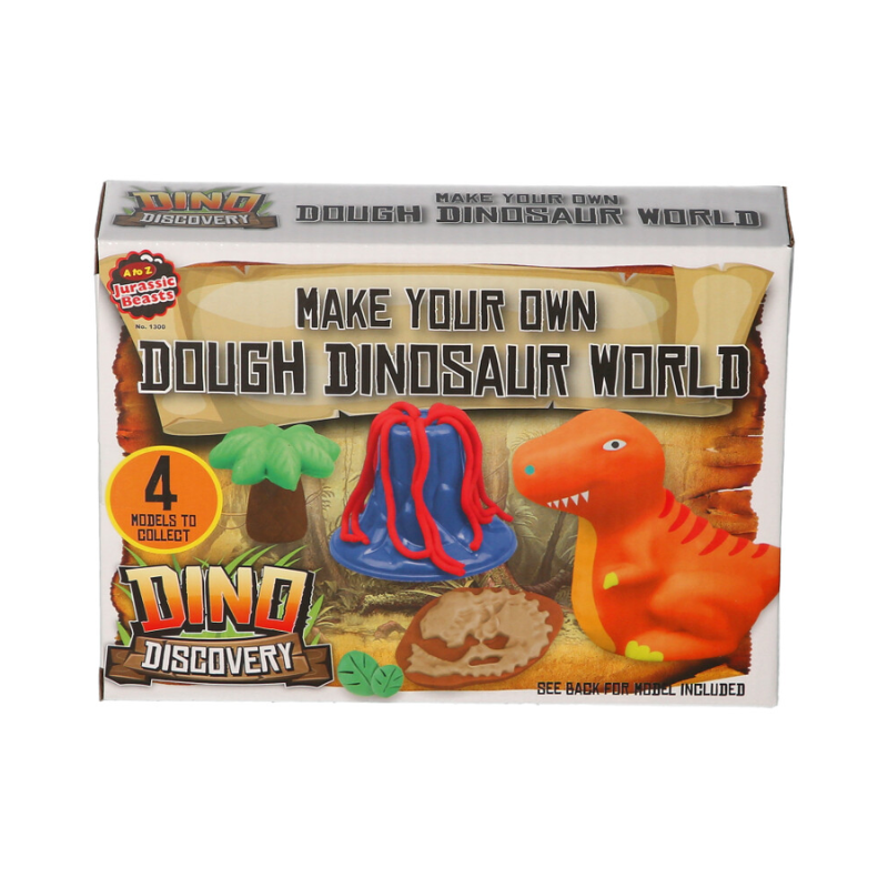 Make Your Own Dinosaur World Dough Set