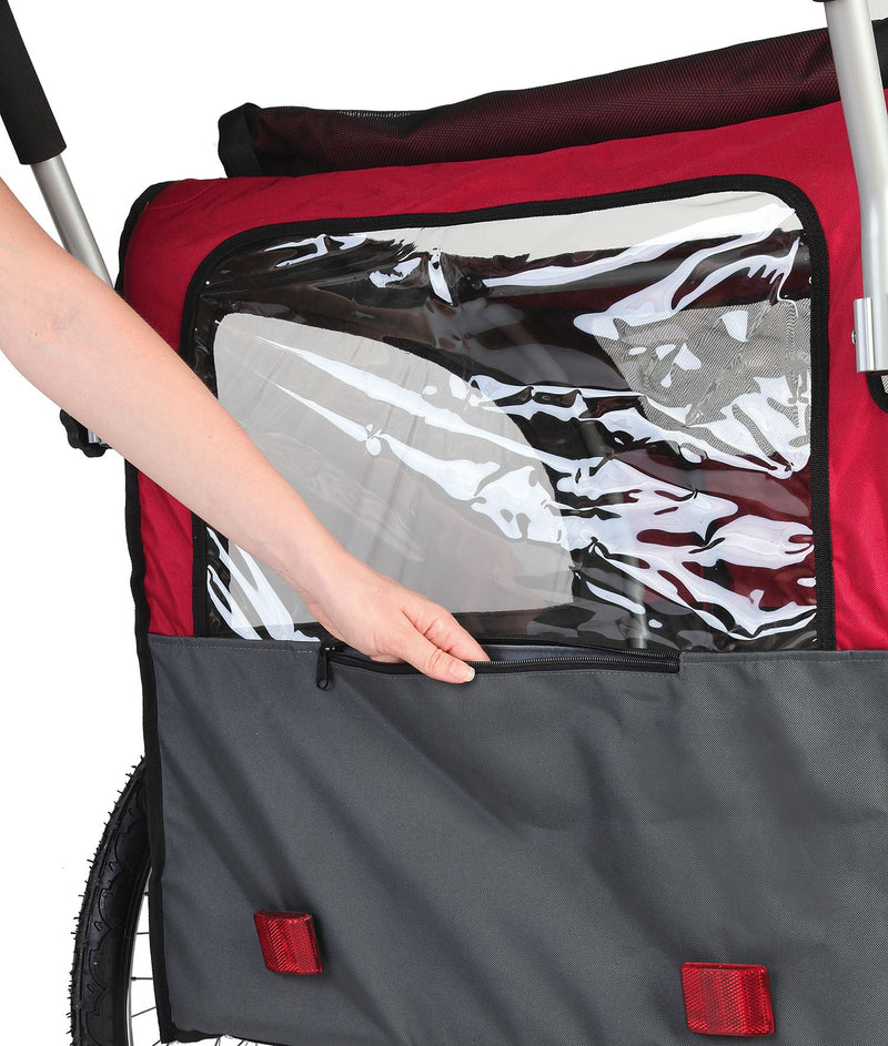 Bellelli Dog Bicycle Trailer with Jogging Kit