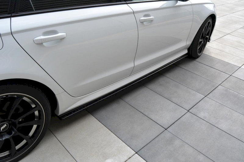 Maxton Design - Side Skirts Diffusers Audi A6 / A6 C7 S-Line / S6 C7 Facelift