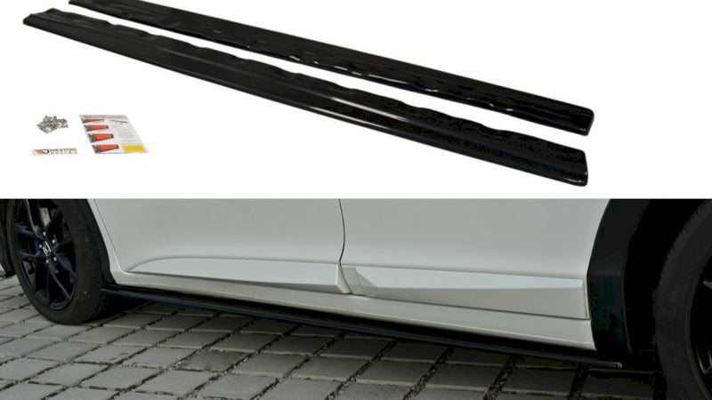 Maxton Design - SIDE SKIRTS SPLITTERS HONDA CIVIC MK9 FACELIFT 2014-2017