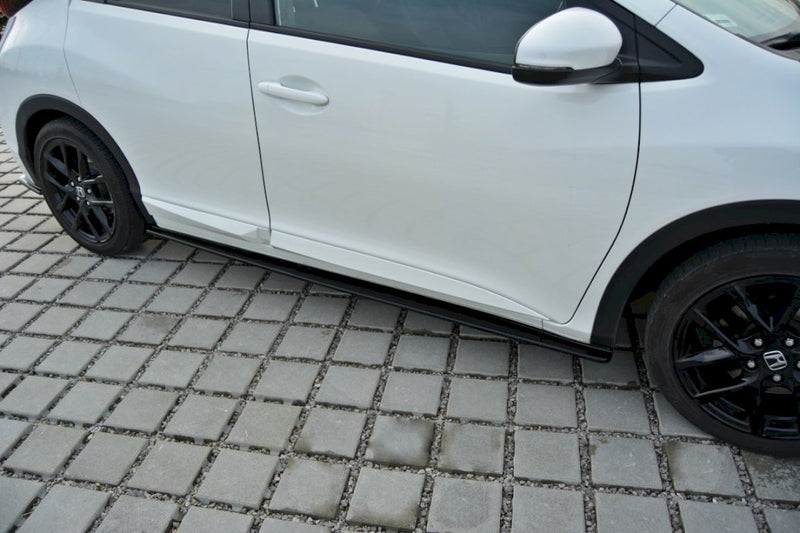 Maxton Design - SIDE SKIRTS SPLITTERS HONDA CIVIC MK9 FACELIFT 2014-2017