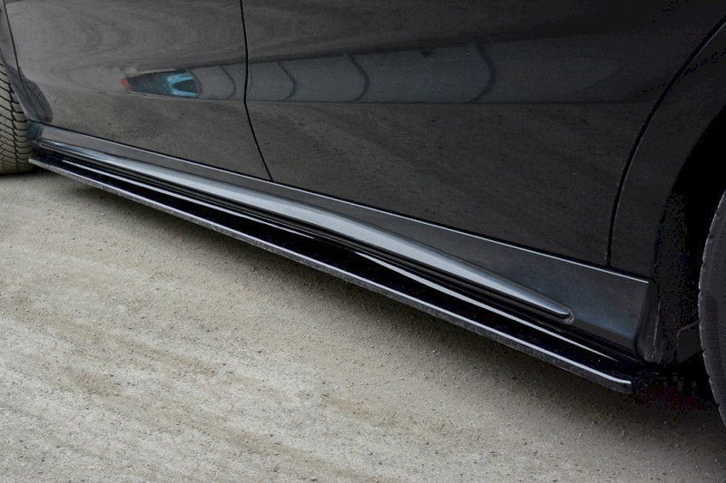 Maxton Design - SIDE SKIRTS DIFFUSERS MERCEDES CLA 45 AMG C117 (FACELIFT) (2017-UP) & A W176 AMG FACELIFT (2015-2018)