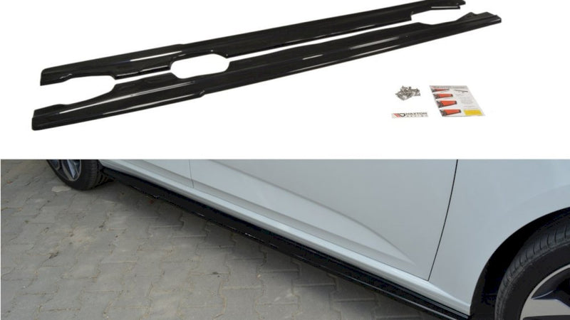 Maxton Design - SIDE SKIRTS DIFFUSERS RENAULT MEGANE MK4 HATCHBACK (2016-UP)