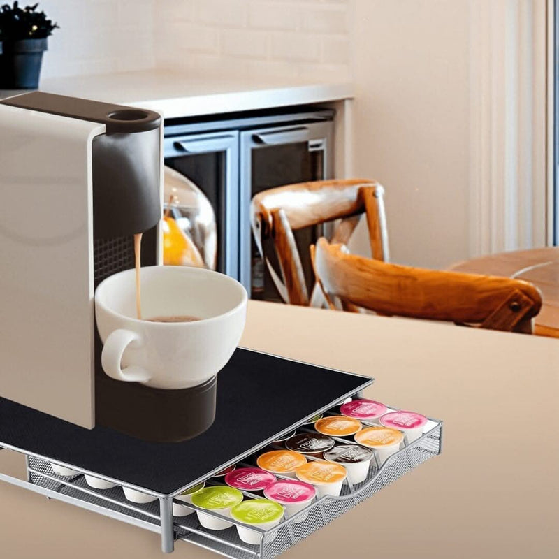 Dolce Gusto Coffee Machine Stand with 36 Pod Storage Drawer