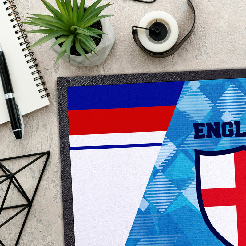 England Patchwork -  Retro Door Mat - 60cm x 40cm