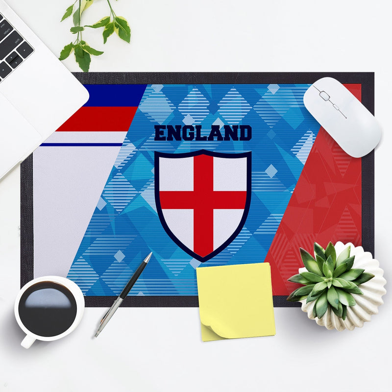 England Patchwork -  Retro Door Mat - 60cm x 40cm