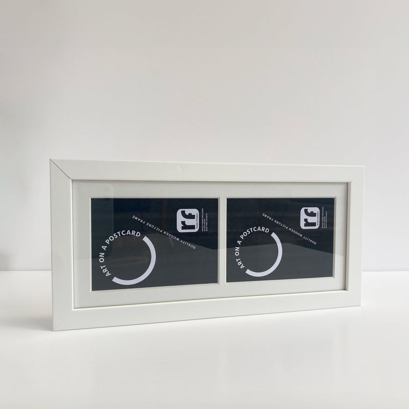 Twin Wooden Frames (10x15cms) (A6) Landscape