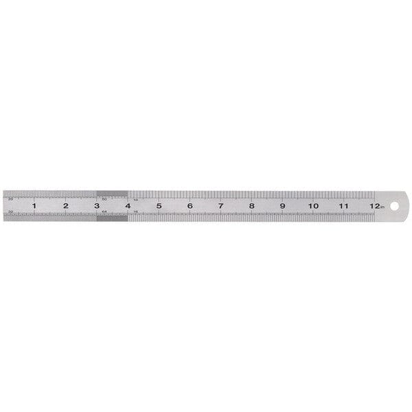 Draper 300mm Stainless Steel Ruler - 12"