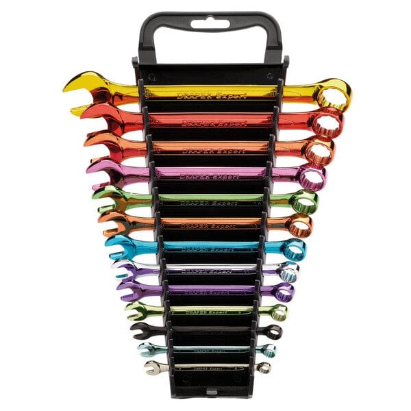 Draper HI-TORQ Metric Coloured Combination Spanner Set - (13 Pieces)