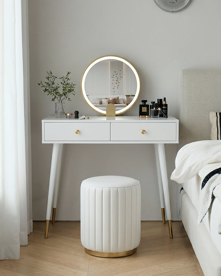 Drew Dressing Table With LED Mirror