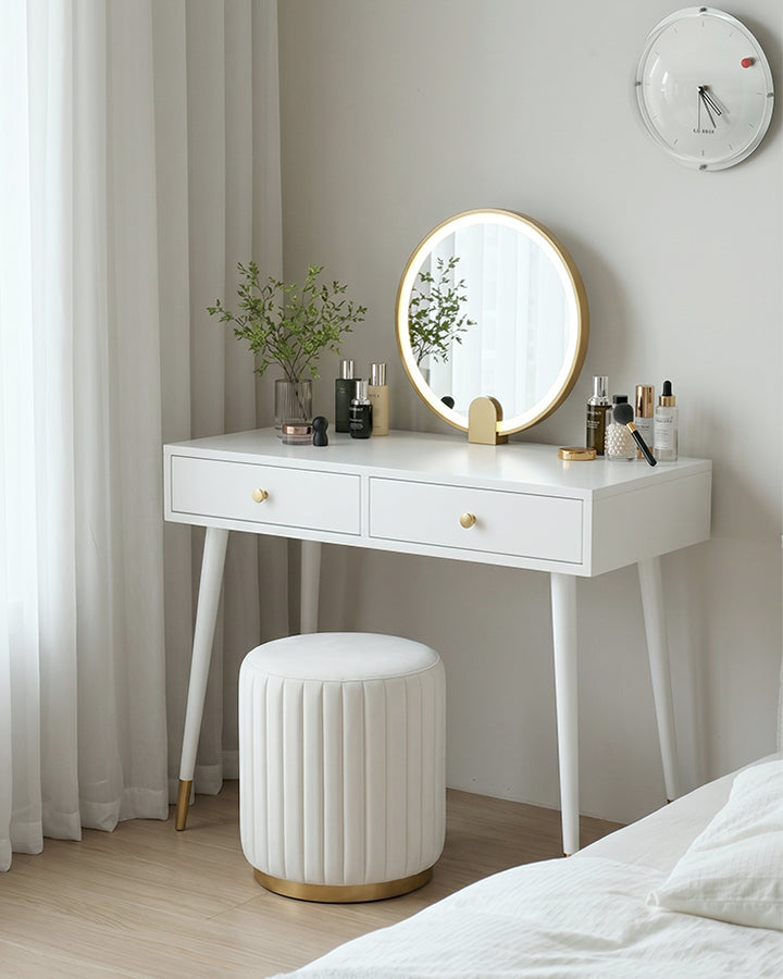 Drew Dressing Table With LED Mirror