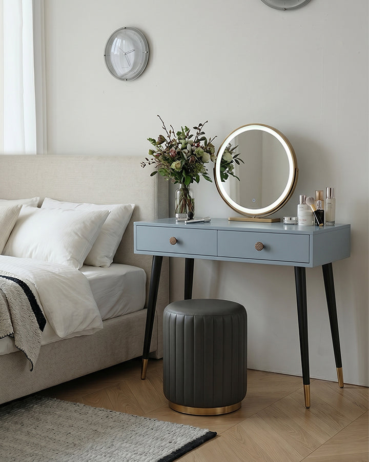 Drew Dressing Table With LED Mirror