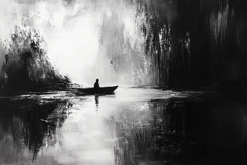 Drifting Into Nothingness Canvas