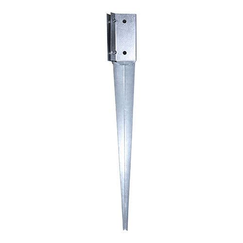 Drive in Fencing Post Spike - Bolt Secure - Hot Dipped Galvanised