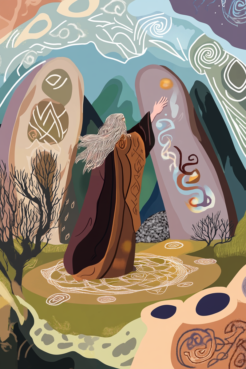 Druid's Vision Canvas