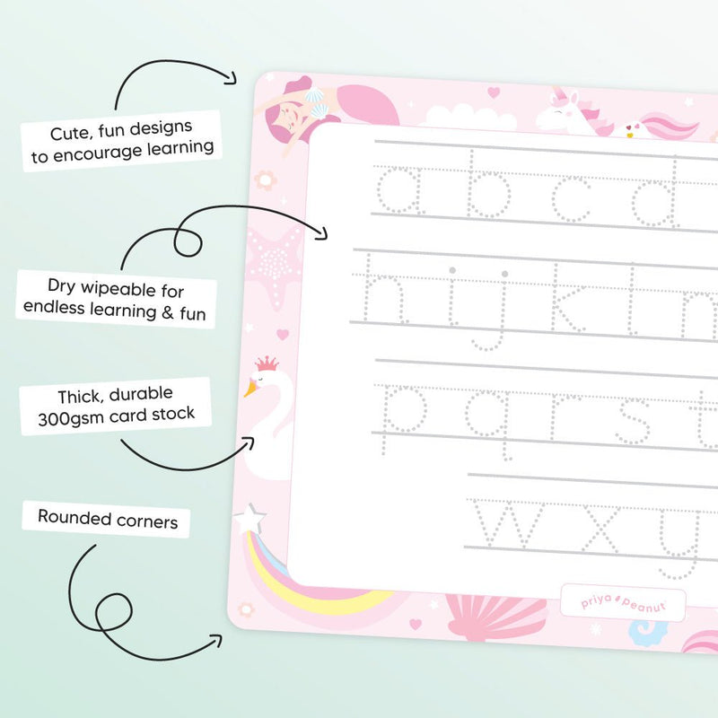 Letters & Numbers Writing Mats